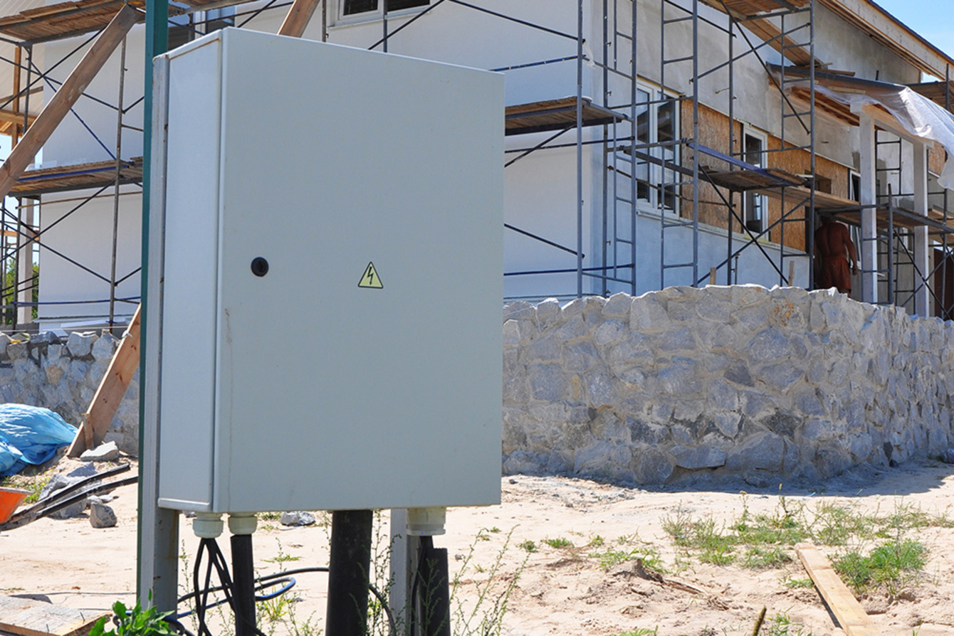 Baustrom bei Elektroservice Zickler in Friedrichroda
