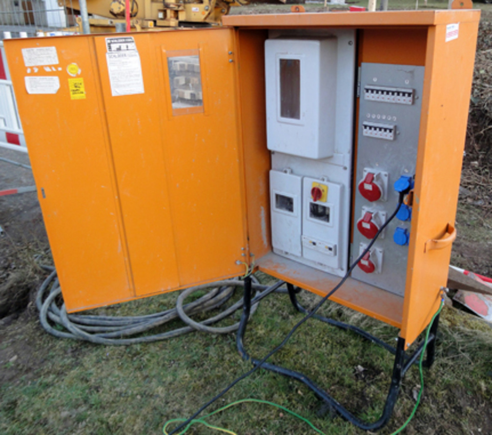 Baustromkasten bei Elektroservice Zickler in Friedrichroda