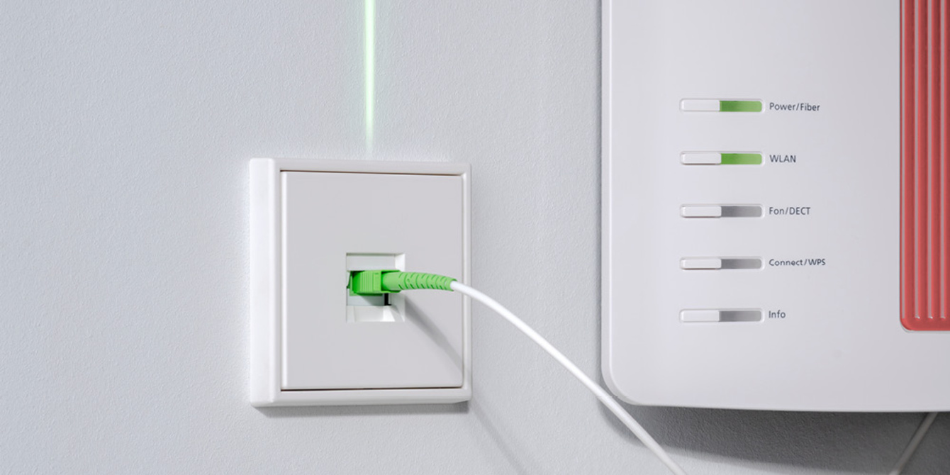 Die neuen Glasfaser-Anschlussdosen bei Elektroservice Zickler in Friedrichroda